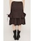 L／W WASHED MIDDLE MERMAID スカート