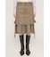 L／W WASHED MIDDLE MERMAID スカート