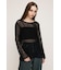COTTON MESH 2WAY トップス