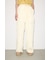 【THROW】WRINKLE FINISH TUCKED パンツ