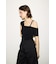 【THROW】ASYMMETRY RIB トップス