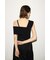 【THROW】ASYMMETRY RIB トップス