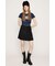 DOUBLE RIBBON PLEATS スカート