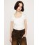 PUFF SLEEVE GATHER CUT トップス