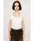 PUFF SLEEVE GATHER CUT トップス
