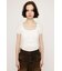 PUFF SLEEVE GATHER CUT トップス