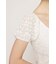 PUFF SLEEVE GATHER CUT トップス