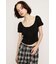 PUFF SLEEVE GATHER CUT トップス