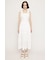 ASYMMETRY FRILL ロングワンピース