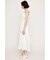 ASYMMETRY FRILL ロングワンピース