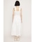 ASYMMETRY FRILL ロングワンピース