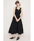 ASYMMETRY FRILL ロングワンピース