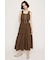 ASYMMETRY FRILL ロングワンピース