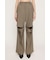 CUT OUT REMAKE STRAIGHT パンツ