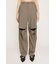 CUT OUT REMAKE STRAIGHT パンツ