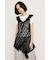 HEM DESIGN LACE FRILL L／トップス