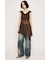 HEM DESIGN LACE FRILL L／トップス