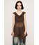 HEM DESIGN LACE FRILL L／トップス