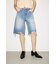 【THROW】RIPPED HALF DENIM PT／BE