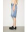 【THROW】RIPPED HALF DENIM PT／BE