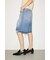 【THROW】RIPPED HALF DENIM PT／BE
