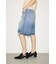 【THROW】RIPPED HALF DENIM PT／BE
