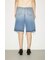 【THROW】RIPPED HALF DENIM PT／BE