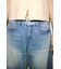 【THROW】RIPPED HALF DENIM PT／BE