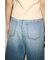 【THROW】RIPPED HALF DENIM PT／BE