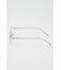 SILVER FRAME EYE WEAR