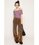 OFFSHOULDER RIB HG トップス