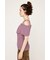 OFFSHOULDER RIB HG トップス