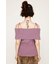 OFFSHOULDER RIB HG トップス