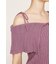 OFFSHOULDER RIB HG トップス