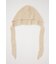 SHAGGY RIBBON BALACLAVA
