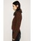 F／FUR COLLAR KNIT トップス