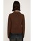 F／FUR COLLAR KNIT トップス