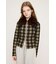 F／FUR COLLAR KNIT トップス