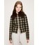 F／FUR COLLAR KNIT トップス