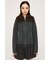 F／FUR COLLAR KNIT トップス