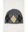 ARGYLE JQ KNIT BEANIE