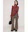 WIDE BELT FLARE パンツ