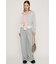 SLEEVE DOCKING KNIT トップス