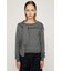 SLEEVE DOCKING KNIT トップス