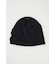FLOWER MOTIF KNIT BEANIE