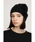 FLOWER MOTIF KNIT BEANIE