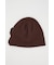 FLOWER MOTIF KNIT BEANIE
