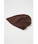 FLOWER MOTIF KNIT BEANIE