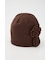 FLOWER MOTIF KNIT BEANIE