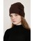 FLOWER MOTIF KNIT BEANIE
